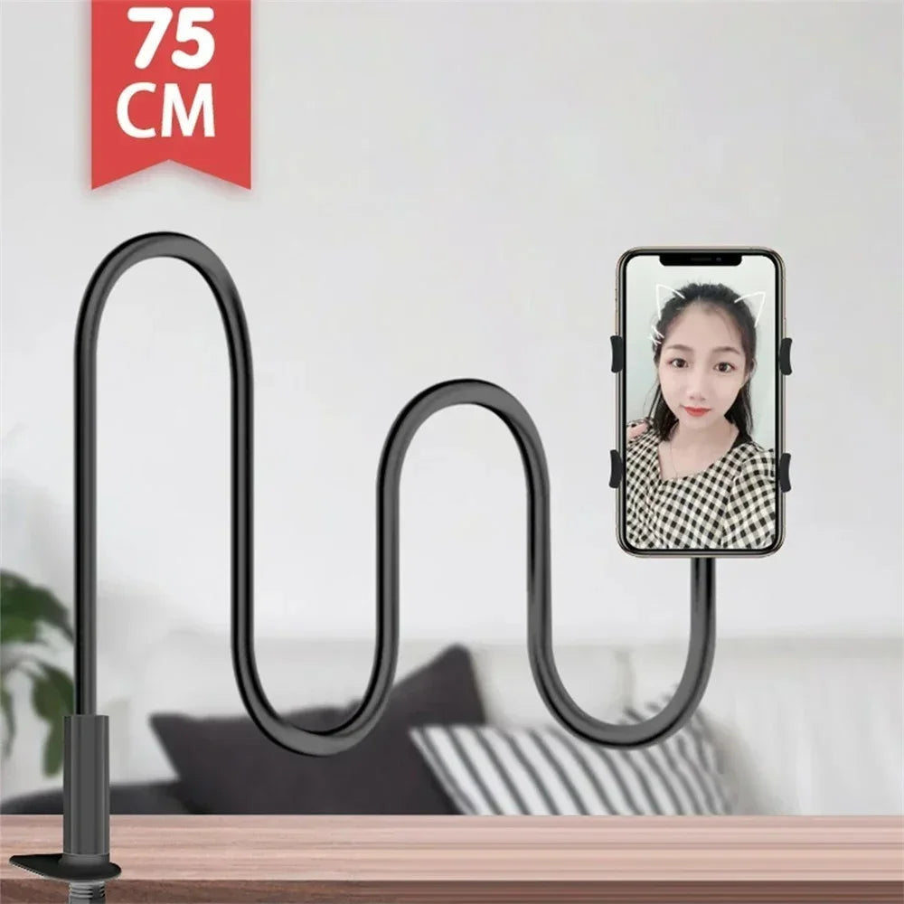 Universal 360° Adjustable Mobile Phone Holder Flexible Clip Stand Smartphone Holder Lazy Holder Bed Desktop Bracket Mount Stand